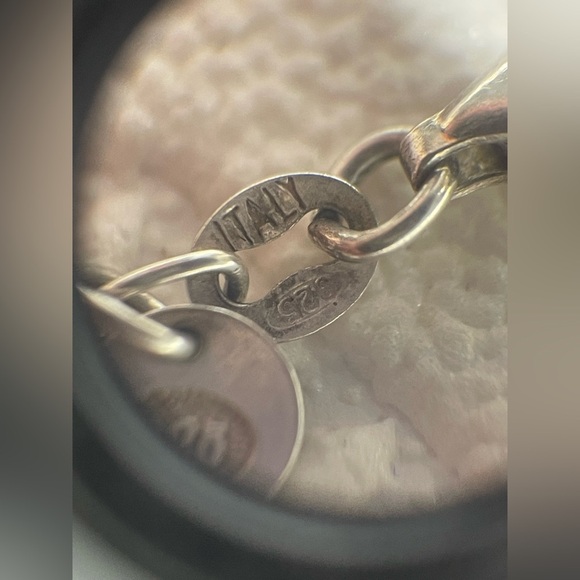 Metalsmith Horseshoe Pendant on Box Chain. Martello Metalsmiths Sterling - Picture 8 of 15